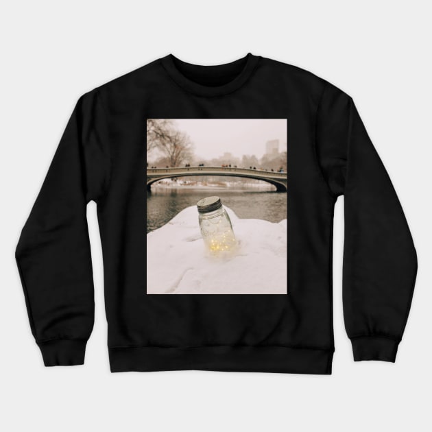 Central Park Winter 1 Crewneck Sweatshirt by igjustin